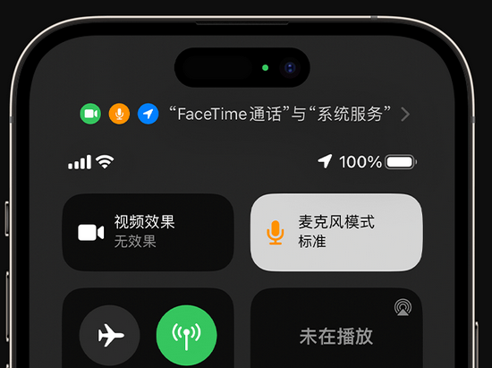 礼纪镇苹果授权维修网点分享iPhone在通话时让你的声音更清晰 