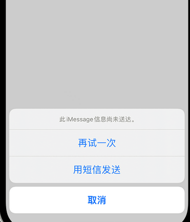 礼纪镇apple维修iPhone上无法正常发送iMessage信息