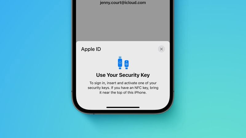 礼纪镇苹果手机维修分享iOS 16.3 新增的 Apple ID 的安全密钥有什么功能 