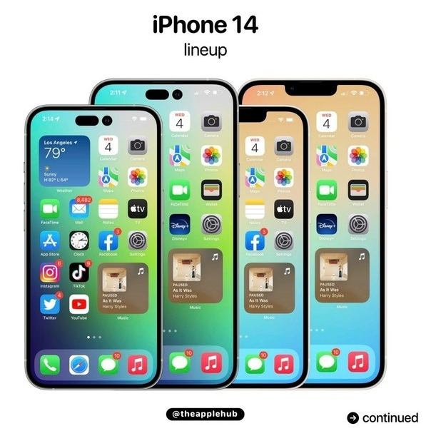 礼纪镇苹果14维修分享iPhone 14全家福 