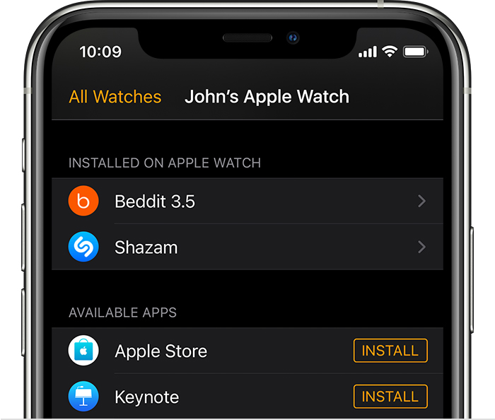 礼纪镇苹果手机维修分享如何在 Apple Watch 上下载应用 