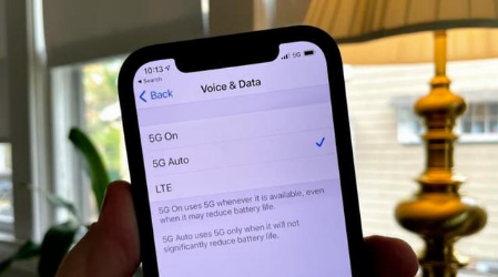 礼纪镇苹果手机维修分享iPhone 12如何打开或关闭5G网络 